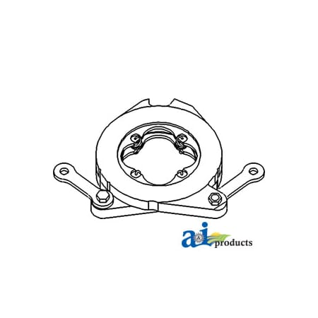 A & I Products Brake Actuator Assembly 9.2" x11.5" x1.8" A-535873M91